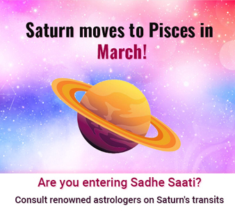 Saturn's transit to Pisces for Sagittarius