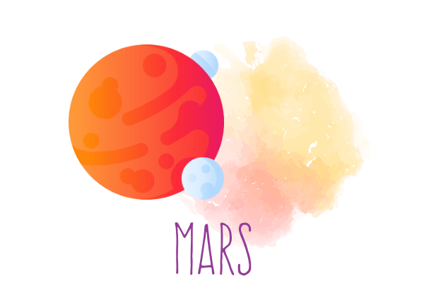 The planet Mars