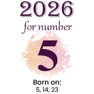 Numerology 2026 for Number 5