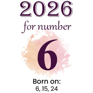 Numerology 2026 for Number 6