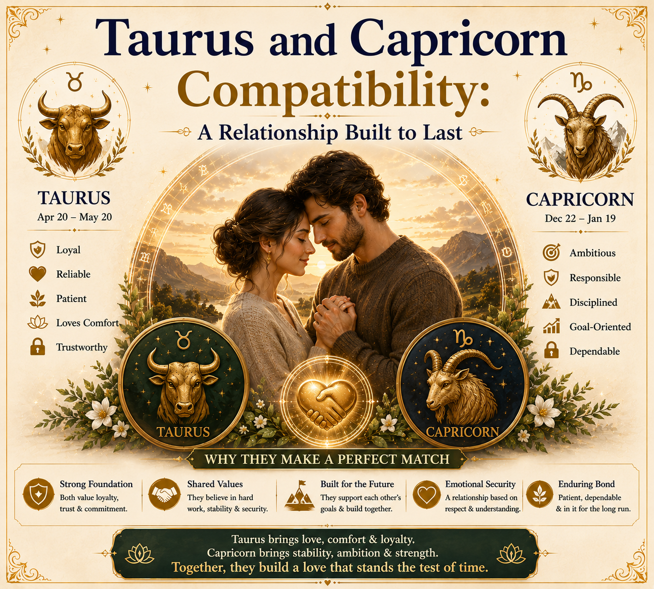 Taurus Capricorn compatiblity